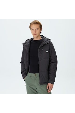 Quiksilver Nomad Erkek Siyah Mont Düz Eqyjk03970 Siyah