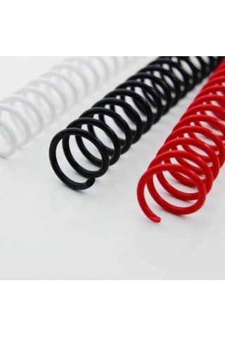 Office Force 14 Mm 48 Loop 4:1 Plastik Helezon Spiral Şeffaf 100'