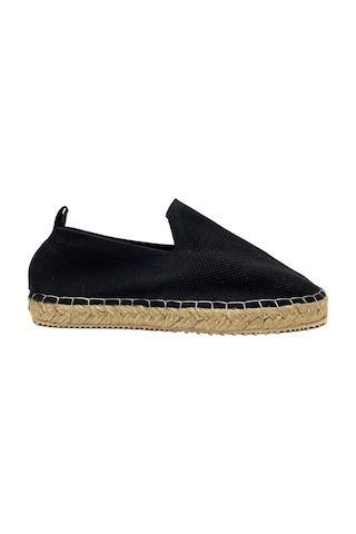 Unisex Siyah Triko Espadril Siyah