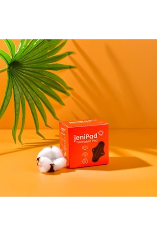 Jenipad Yıkanabilir Mix Ped Siyah