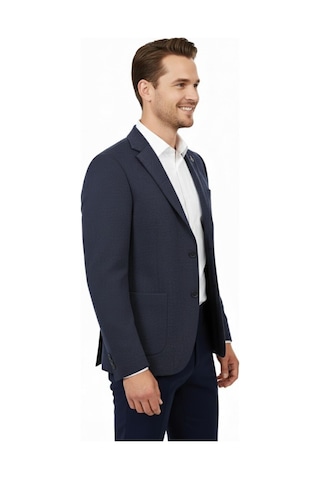 Baglan Erkek Tek Spor Ceket Çift Yırtmaçlı Bgl-st03983 Koyu Lacivert