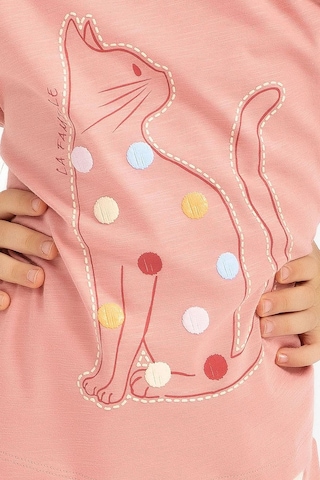 Roly Poly 2791 Garson Cat Fil Dişi Kız Çocuk Kapri Takım Şeftali