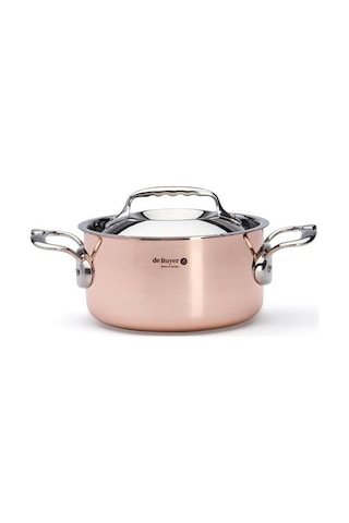 De Buyer Prima Matera Bakır Tencere 16 Cm - Copper