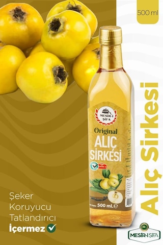 Alıç Sirkesi 500g Organik Sirke