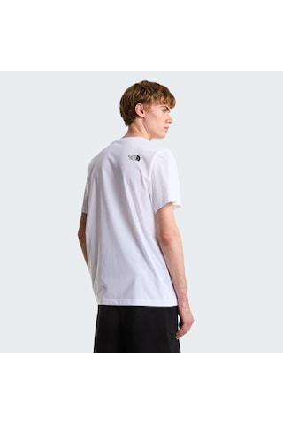The North Face M Nse Reg Ss Tee-graphic Erkek T-shirt-32621 Beyaz
