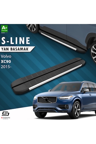 S-dizayn Volvo Xc90 2 S-line Aluminyum Yan Basamak 193 Cm 2015 Üzeri