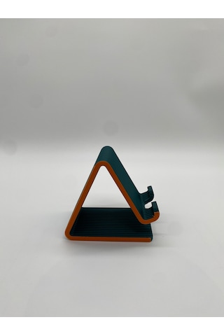 Üçgen Formlu Telefon Standı, 3d Baskı, Yeşil