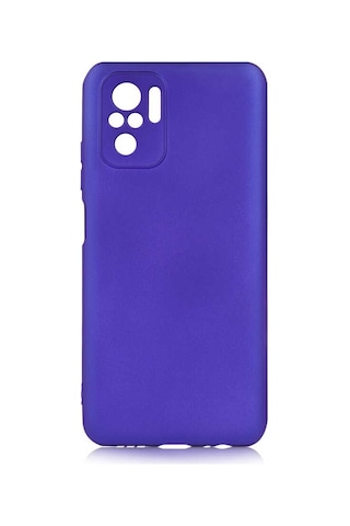 Noktaks - Xiaomi Uyumlu Xiaomi Redmi Note 10s - Kılıf Mat Renkli Esnek Premier Silikon Kapak - Rose Gold