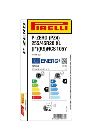 Pirelli 255/45R20 105Y XL P Zero (PZ4) (KS) (I*) Yaz Lastiği 2023