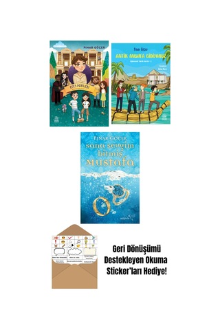 Efes Perileri Efsanevi Yerler Serisi 3 + Antik Mısır A Gidiyoruz Eğlenceli Tarih Serisi 2 + Sana Sevgim Bitmiş Mustafa