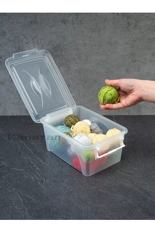 Al'ternativa Kapaklı Saklama Kabı 2,5 L 211389831 Beyaz