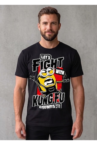 Minions Ütü İle Uygulanabilen Dtf Tekstil Baskı