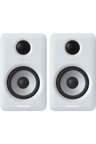 Midiplus MI5 II 2x 35W 5" 2 Yollu Bluetooth Aktif Hoparlör Beyaz