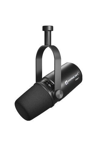 Relacart Pm2 Siyah Usb-c & Xlr Dinamik Podcast Mikrofonu