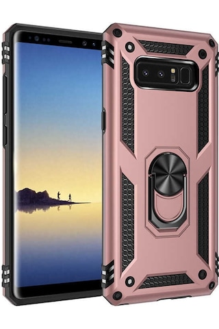 Samsung Uyumlu Galaxy Note 8 Kilif Zirhli Standli Miknatisli Tank Kapak 517621030