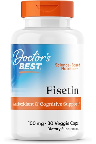 Doctor's Best Fisetin With Novusetin 100 Mg 30 Veggie Kapsül Usa Menşeii Dmmedicineden Orijinal