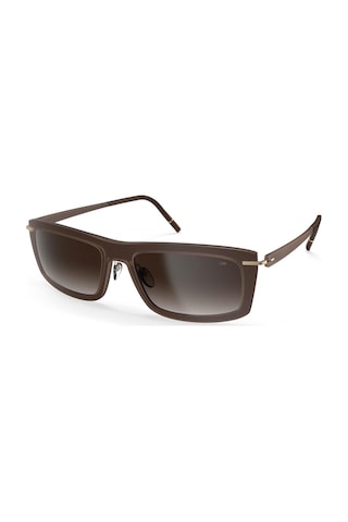Silhouette 4091 75 6130 Unisex Güneş Gözlüğü Kahverengi