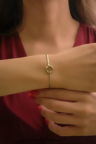 Fiyonk Kuyumculuk 14 Ayar Altın İtalyan Balıksırtı Zincir Bileklik 2.05 Mm Blk8060 Beyaz Altın