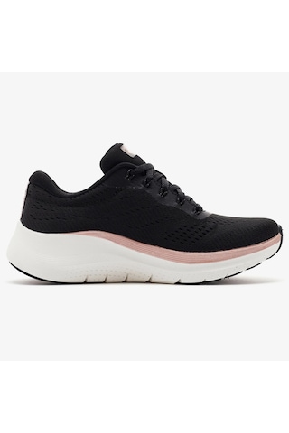 Skechers Arch Fit 2.0 Glow The Distance Womens Sneaker Kadın Günlük Spor Ayakkabı Siyah Beyaz