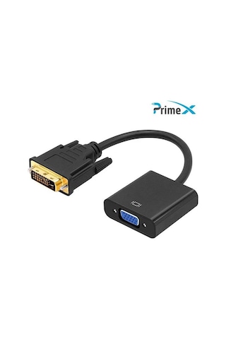 Primex Px-1300 Dvı To Vga Aktif Dönüştürücü Kablo Dvı-d Erkek Vga Dişi