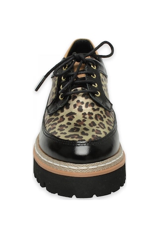 Mammamia D25ya-3795 Günlük Leopar Kadın Ayakkabı Leopar