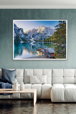 Anatolian 4000 Parçalık Puzzle - Braies Gölü 5205
