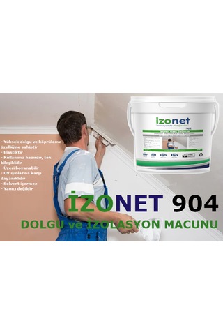 İzonet 904 İzolasyon Ve Dolgu Mastiği 10 Kg