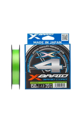 Ygk X035 Braid Cord Pe X4 150 Mt İp Misina 0.4 Pe