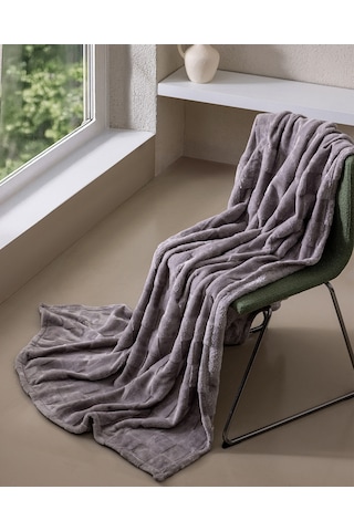 Vaporeux Welsoft Düz Tv Battaniye - Gri 8684427293096 Gri