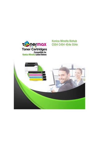 Tonermax Konica Minolta Tn-512 Uyumlu Toner Set/ Bizhub C454 / C554