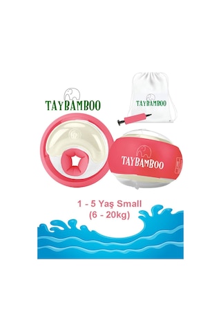 Classıcs Yuvarlak Üç Hava Odalı Yüzme Yardımcısı Kolluk Small 1-5yaş 6-19kg Small Pembe