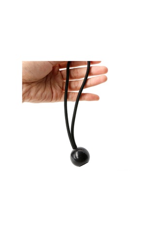 Fosenze 10 Adet Siyah Plastik Toplu Esnek Ip - Çadır Ve Trampolin İçin Bağlama Kordeli Siyah