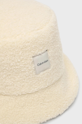 Calvin Klein Bayan Şapka Lv04f5055g Qyj Ekru Ekru