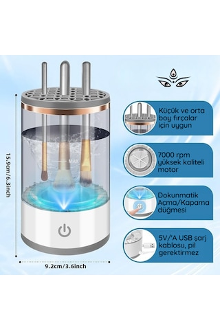 Bienvenue Elektrikli Makyaj Fırçası Temizleme Makinesi