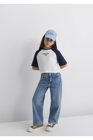 Çocuk Mavi - Azra 90lar Indigo Mavisi Jean Pantolon 7010510-88228 Mavi