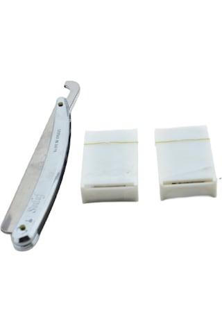 Sedef Krom Tıraş Usturası + Tam Jilet 10'lu