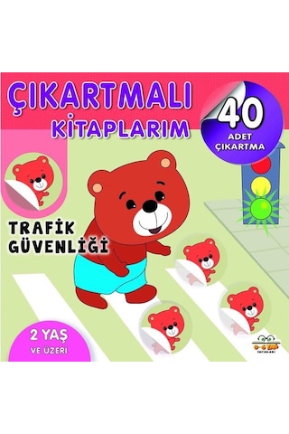 2 Yaş Ve Üzeri Çıkartmalı Kitaplarım Seti 6 Kitap