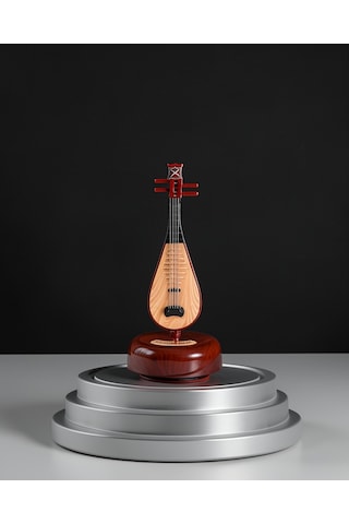 Figürlü Müzik Kutusu, Zarif Melodili Dekoratif Model