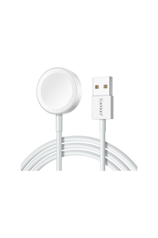 Earldom WC21 Apple Uyumlu  Watch Kablosuz Şarj Cihazı Beyaz M414
