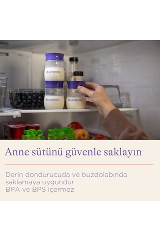 Lansinoh Anne Sütü Saklama Şişeleri 4 Adet