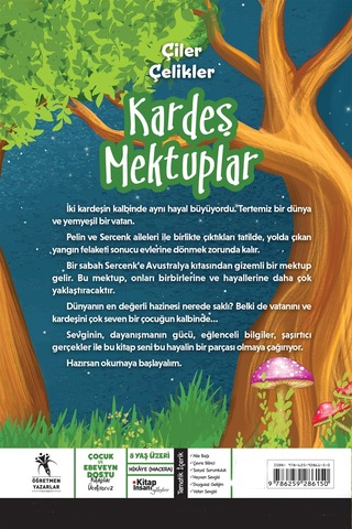 Kardeş Mektuplar 8+yaş - Renkli Resimli / Çiler Çelikler