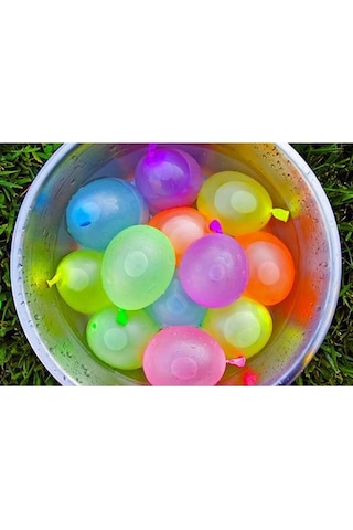 Su Balonu 250 Adet Karışık Renk Su Doldurulan Patlatmalık Balon