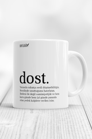 Dost 1 Kupa Bardak Beyaz