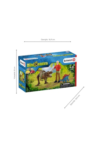 Schleich Dinosaurs Oyun Seti Tyrannosaurus Saldırısı 41465