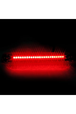 Yaozixa 24 Ledli Kırmızı Yüksek Konum Fren Lambası - Isı Dayanıklı Abs, Parlak Işık, Kolay Kurulum 12v