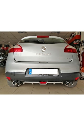 Renault Megane 3 Hb Krom 4 Egzoz Difüzör Ürün
