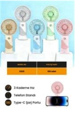 Bolero Mini Fan S520 Sp6391 Renkli