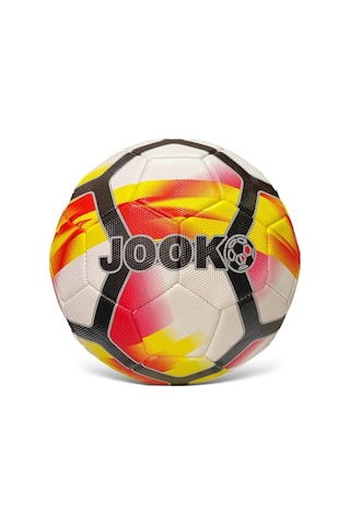 Jook 4 Astarlı Suni Deri Sert Zemin Halı Saha Futbol Topu No:5 Bsf-036 - Beyaz Siyah Kırmızı Beyaz - Siyah - Kırmızı