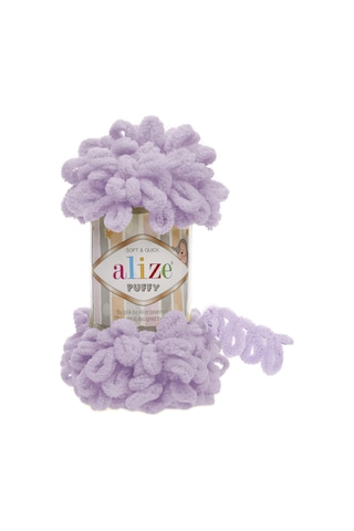 Alize Puffy El Örgü İpi (5 Li Paket) - 27-Açık Lila Alize Puffy El Örgü İpi (5 Li Paket) - 27-Açık Lila