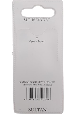 Angel Çanta Aksesuar 3 Lü Kanvas Örgü Ve Yün İğnesi Seti Slt-16